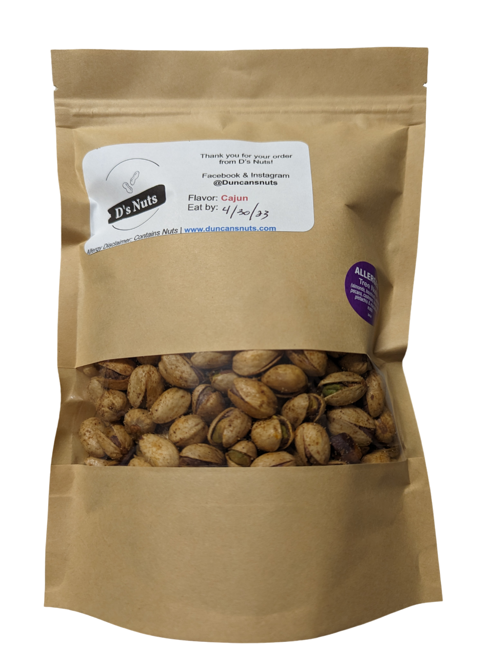 Smoked Cajun Pistachios